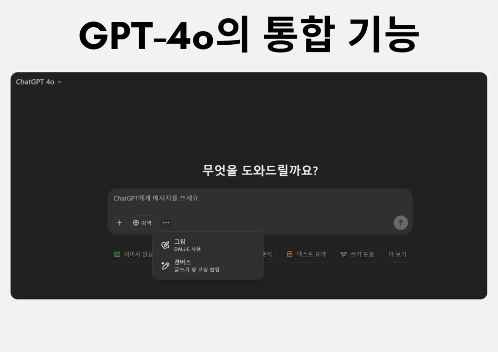 chatgpt 기능